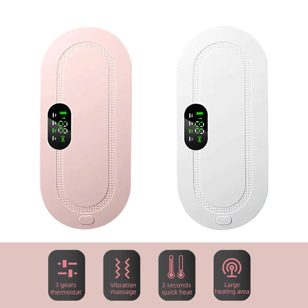 Portable Menstrual Heating Pad - Warm Palace Waist Belt, Period Cramp Massager, Dysmenorrhea Relief Belt