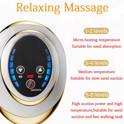 Experience Ultimate Relaxation with Home Electric Guasha Scraping Massage Cupping - Body Massager with Vacuum Cans, Suction Cup, Heating, and Fat Burner, Your Anti-Cellulite Solution