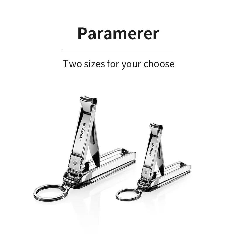 MR.GREEN Multifunctional Nail Clippers - Six Functions, Nail Files, Bottle Opener, Small Scissor, Stainless Steel Nail Cutter