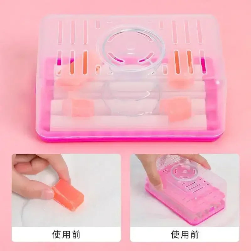 Automatic Soap Drain Roller - Hands-Free, Multifunctional Scrubbing Soap Box for Efficient Household Cleaning and Laundry