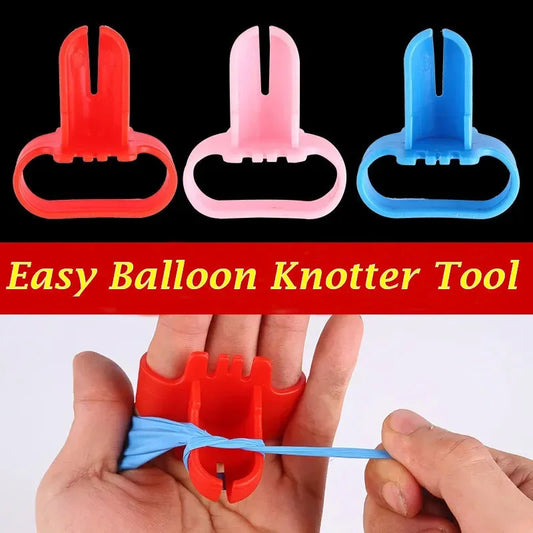 Balloon Tying Tool: Essential Balloon Knotting Tool for Kids' Birthday Party Decorations