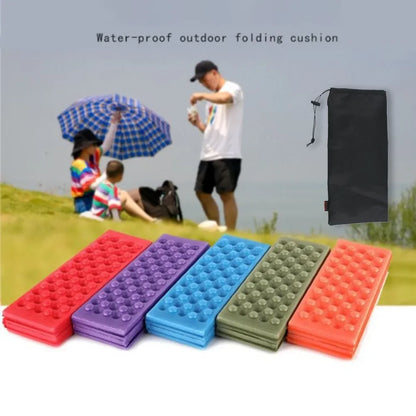 Portable Lightweight Mini Folding Mat - Foam Sitting Pad for Outdoor Activities, Foldable Kneeling & Seat Cushion for Comfort