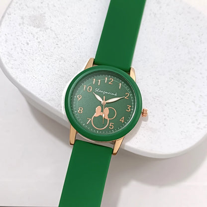 Quartz Watches for Women - Luxury Brand, Round Clock, Silicone Strap - Elegant Women's Watch Gift, Relojes de Mujer, Relogio Feminino