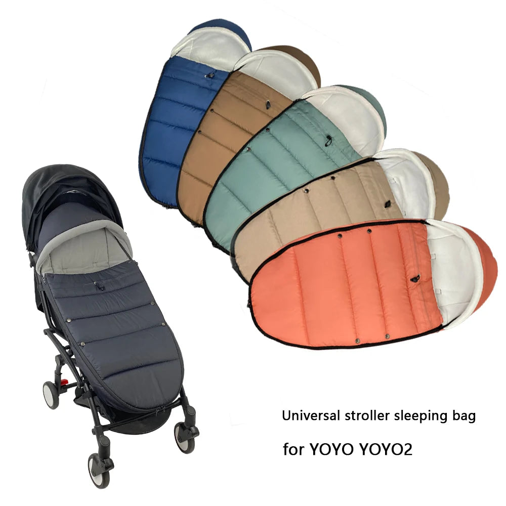 Universal Winter Baby Stroller Footmuff: Warm Sleep Sack Snowproof for Yoya YOYO2 - Ideal Sleeping Bag for Babies 6-36 Months