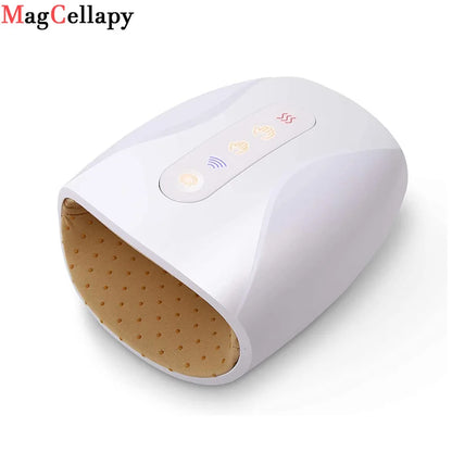 Electric Hand Massager with Air Compression and Heat - Cordless Palm and Finger Massage Machine for Arthritis, Numbness, and Pain Relief