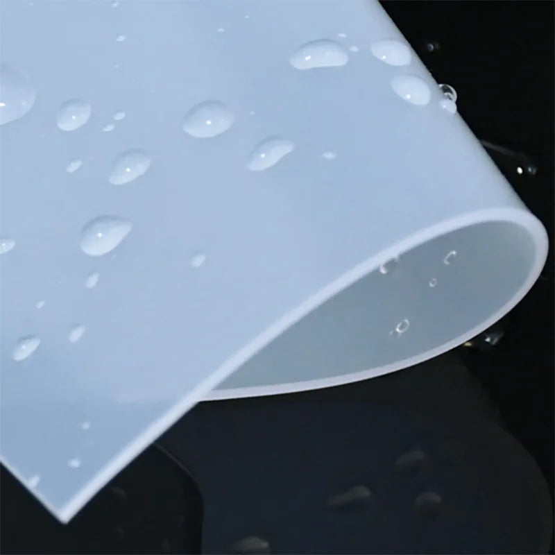 High Temperature Resistant Translucent Silicone Sheet - Waterproof, Anti-Slip, Odorless - Perfect for Shock Absorption & Gasket Use