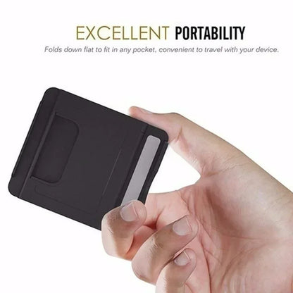 Mini Creative Portable Folding Plastic Phone and Tablet Stand - Universal Holder for iPhone 15, 14, 13, 12, Xiaomi, Samsung