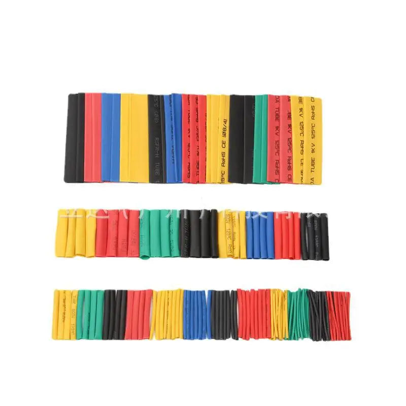 Colorful Insulated Heat Shrink Tubing Kit - 800/530/280/127pcs Heat Shrinkable Tubing Box for DIY - Waterproof and Durable