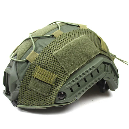 1pc FAST Helmet Cover - Airsoft Paintball Cover for Fast MH PJ BJ Helmets, Cycling Net Accessories