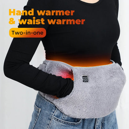 Graphene Menstrual Heating Pad | Uterus Warm Belt with Temperature Control | Female Cold Protection | 65℃-55℃-45℃ | Unique Design