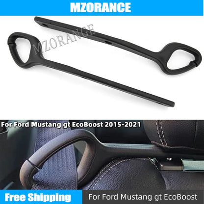 2x Front Seat Belt Holder Extension Guide Hooks – For Ford Mustang EcoBoost GT 2015-2021, Car Accessories