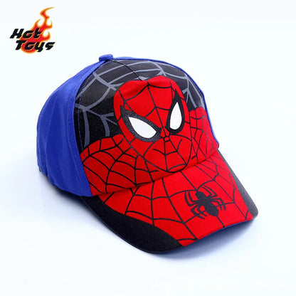 HotToys Spiderman Baseball Cap for Kids 3-7y - Superhero Sunhat, Cosplay Fashion Accessory, Boys and Girls Gift