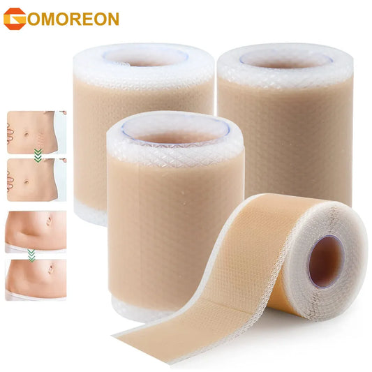 Medical-Grade Silicone Scar Sheets Roll - Reusable Treatment for Keloid, C-Section, Surgery & Burns - Professional Scar Care Solution