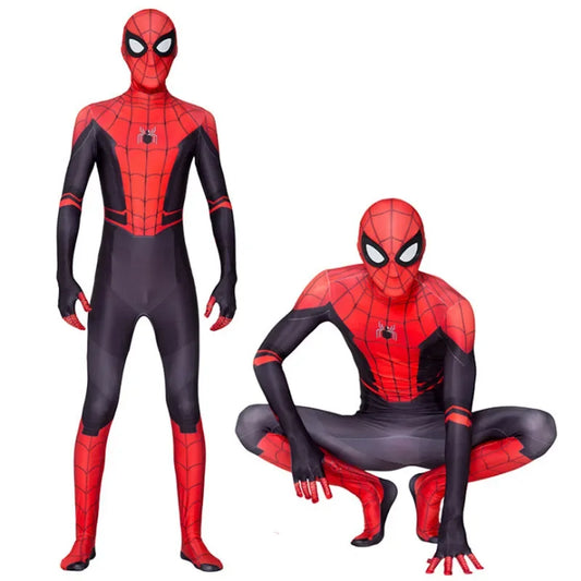 Adult Spider-Man 3D Costume Bodysuit - High-Quality Spandex Zentai for Halloween Party Cosplay