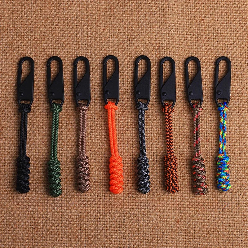 5pcs High-Quality Zipper Pullers - Durable, Wear-Resistant Cord Zipper Replacement, Convenient Extend Pullers