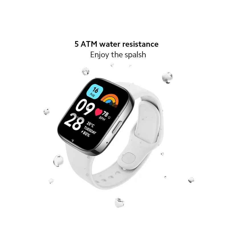 [World Premiere] Global Version Xiaomi Redmi Watch 3 Active - 1.83'' LCD Display, Bluetooth Call, 12 Days Battery, 5ATM Waterproof