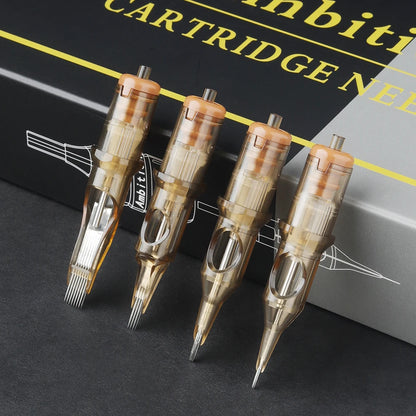 Ambition Premium Revolution Tattoo Cartridge Set - Mixed Needles Including Round Liner, Shader, Curved Magnum in Sizes 1RL, 3RL, 5RL, 7RL, 9RL, 7RM, 9RM, 13RM