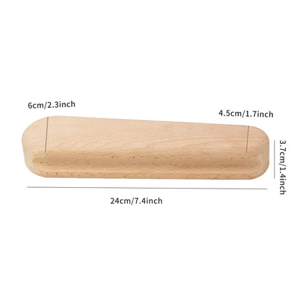 Multi-Purpose Beech Wooden Tailors Clapper: Professional Double-Sided Pressing Pad for Quilting, Sewing, Ironing - Fabric Accessories