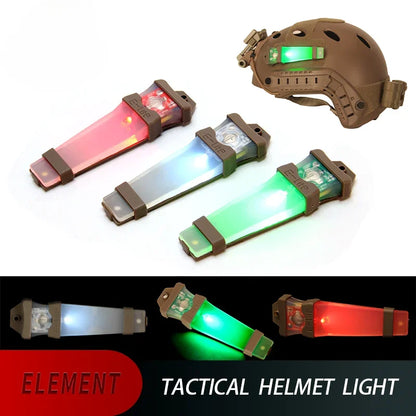 Tactical Helmet Flashlight for Airsoft – Weapon Identification Surefire Marker Light | Survival Signal Helmet Lamp