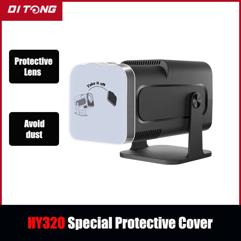 HY320 Projector Lens Protection Cover – Dust Guard for Projector, Specific Cap, Projection Accessories