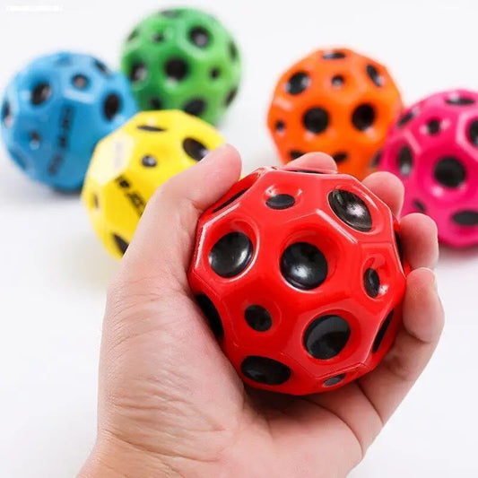 Bouncy Rubber Balls for Kids | High-Bouncing Sensory Fidget Toys and Stress Relief | Sports Training Ball for Outdoor Games