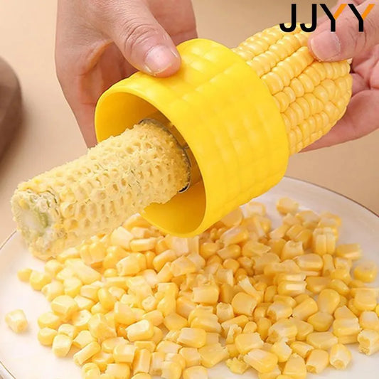 JJYY Corn Cob Peeler - Effortless Stripping, Cutting, and Splitting | Stonego Kitchen Salad Tool