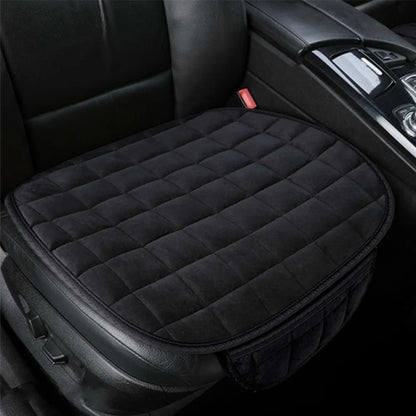 Winter Car Seat Cover - Warm & Breathable Seat Cushion | Anti-Slip Universal Front Chair Pad for Vehicle | Auto Seat Protector