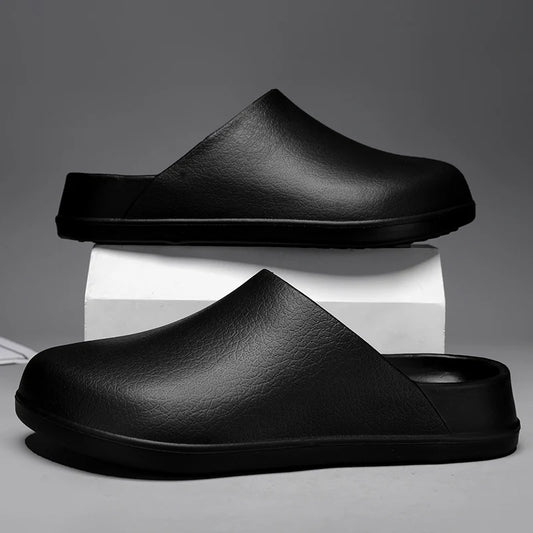 Original Men's Clogs Slippers - Comfort Mules Sandals | Summer EVA Waterproof Non-Slip Chef and Fishing Shoes