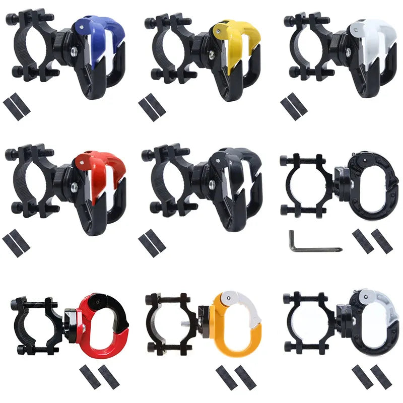 Aluminum Alloy Electric Scooter Helmet Luggage Bag Hook: With Screw for M365 Scooter Accessories