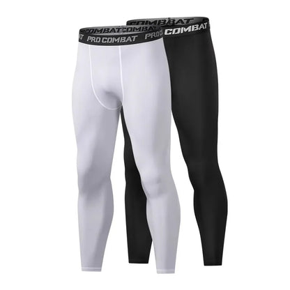 Men's Compression Pants - Cool Dry Leggings for Sports, Running, and Athletic Workouts