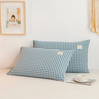 Washable Pillowcases Set - One Pair, 48cm x 74cm Single Pillowcase Covers, 2 Household Covers