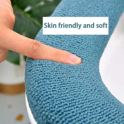 Winter-Ready Thicken Toilet Seat Cover Mat - Cozy, Washable, and Stylish Bathroom Accessory