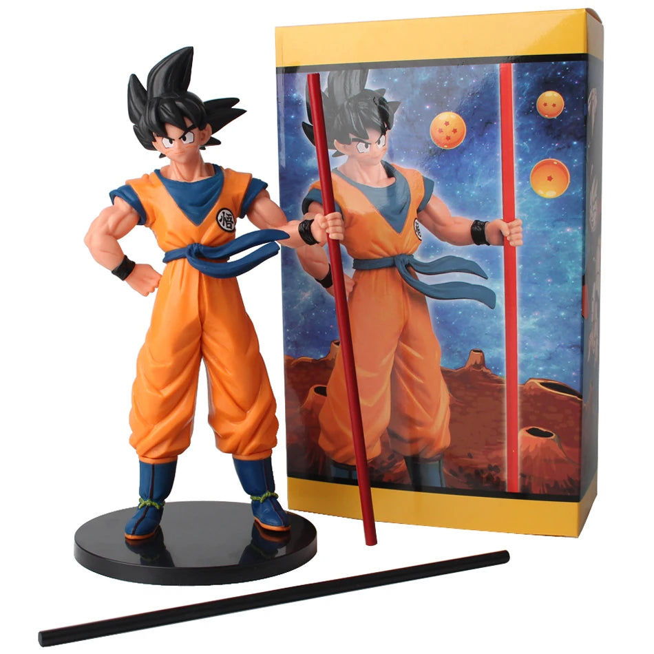 Dragon Ball Son Goku Super Saiyan Action Figure - Anime Character Doll Model, Perfect for Gift Collection and Anime Fans