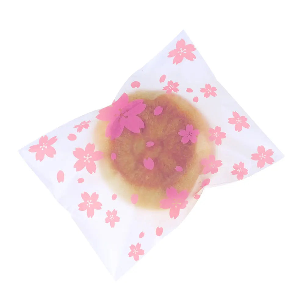 100Pcs Plastic Transparent Gift Bags - Dot Candy Cookie Packaging with DIY Self-Adhesive Closure - Wedding & Party Decoration