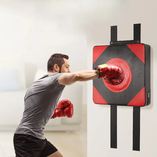 PU Leather Boxing Target: Adult and Children Fitness Wall Target - Taekwondo Training Sandbags - Punching Bag Training Equipment