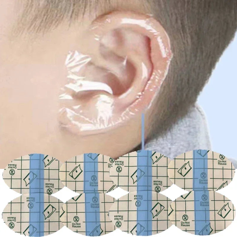 20/100pcs Shampoo Ear Protection Stickers | Bathing Swimming Earmuffs for Children | Water Prevention for Baby Care