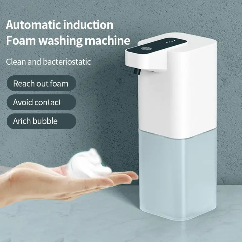 Smart Automatic Soap Dispenser: Inductive Foam Washing for Hands and Phones - Alcohol Spray Dispenser for Effective Cleaning