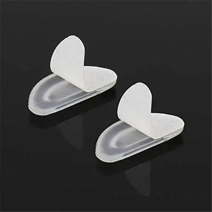 10/20pcs Adhesive Silicone Nose Pads for Glasses - Non-Slip Transparent Nosepads - Eyeglasses Accessories