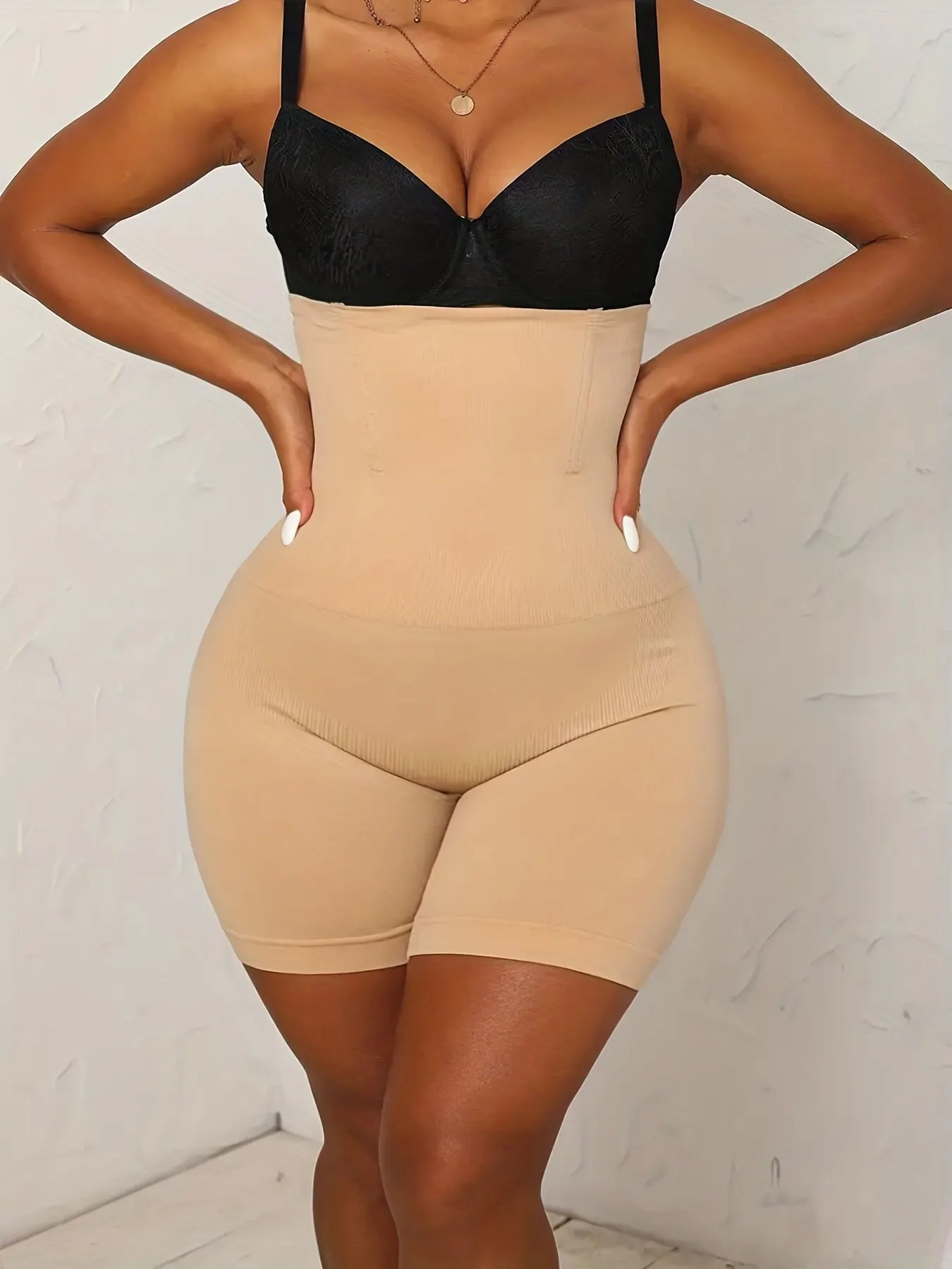 Women's High Waist Shapewear Shorts: Tummy Control & Butt Lifting Boyshort Panties - Slimming Underwear for Enhanced Silhouette!