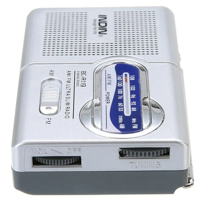 BC-R119 Battery Operated Portable Radio: Best Reception for Emergency, Hurricane, Running, Walking & Home Use - AM/FM Radio