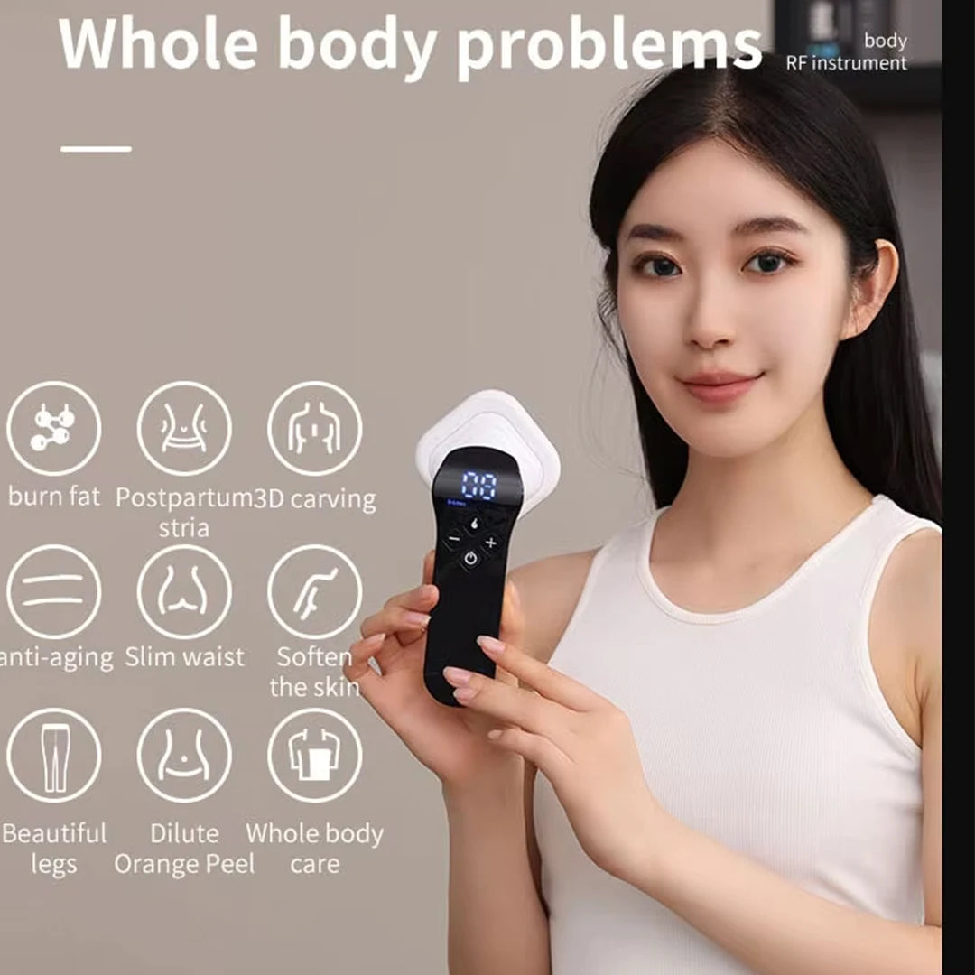 Electric Portable Handheld Fat Remover - Body Massager for Belly, Waist, Arm, Leg, Butt, and Overall Body Massage Tools