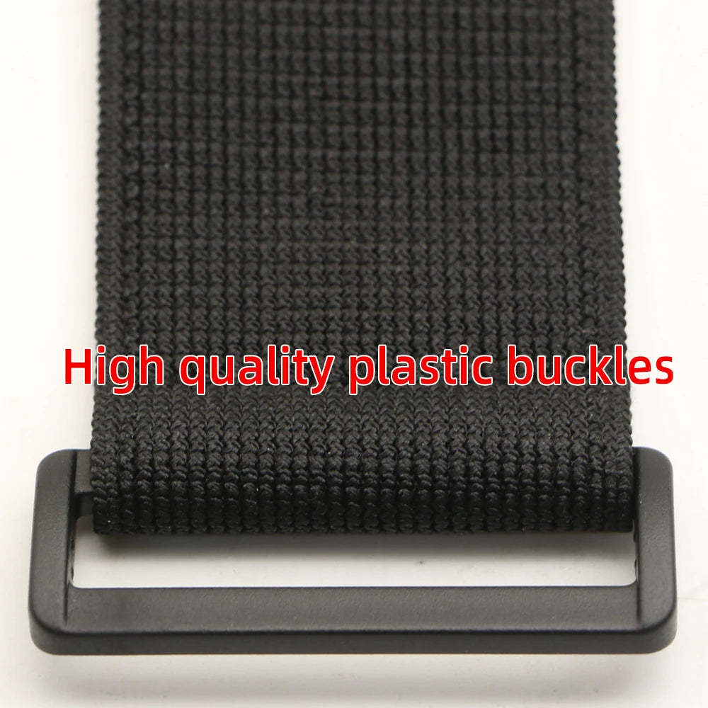 Customizable Elastic Band Hook Loop - Nylon Cable Ties, Reverse Buckle, Sticky Fastener Tape for Athletic & General Use