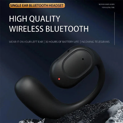 Wireless Bluetooth Headphones with Microphone - Bone Conduction, Noise-Canceling Earphones for Driving