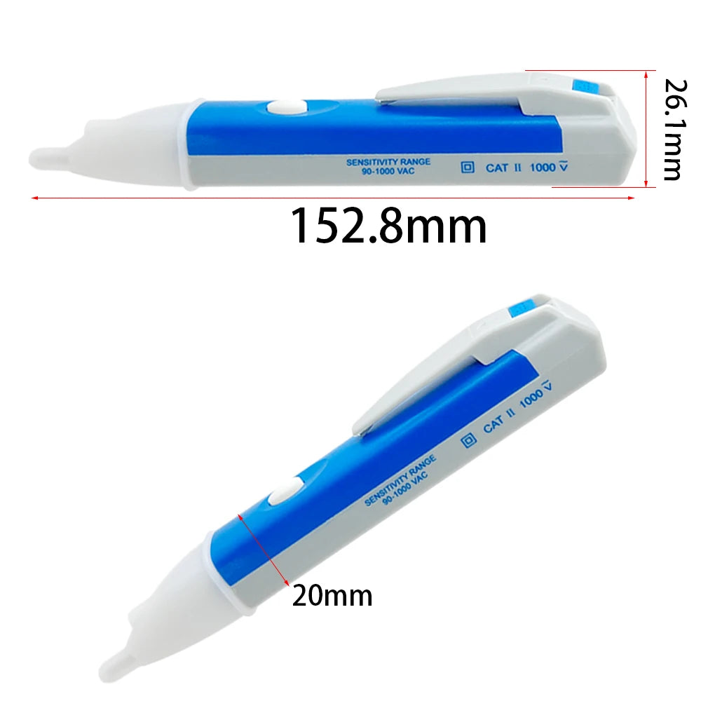 AC/DC Voltage Detector – Smart Non-Contact Tester Pen Meter, 90-1000V Current Electric Sensor Test Pencil