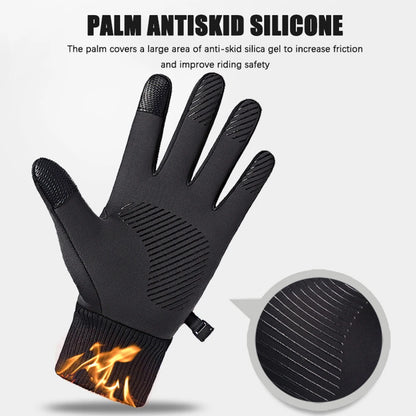 Winter Waterproof Gloves - Touchscreen, Windproof, Non-Slip for Sports, Fishing, Driving, Skiing and Cycling - Men’s and Women’s