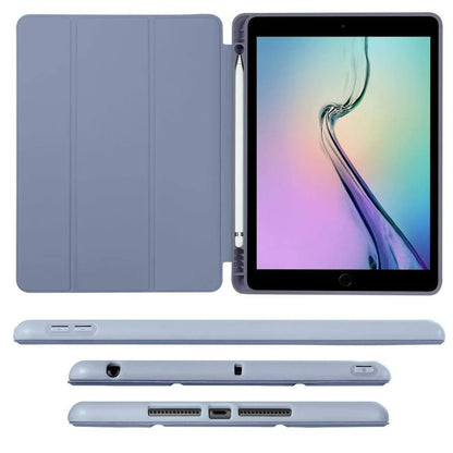 iPad Air 5 Case 2022: Cover with Pencil Holder for iPad Air 4/3 2020, Pro 10.5, 2018 9.7, Air 2, 11, 2021 10.2 - Compatible with 6th/7th/8th/9th/10th Generation