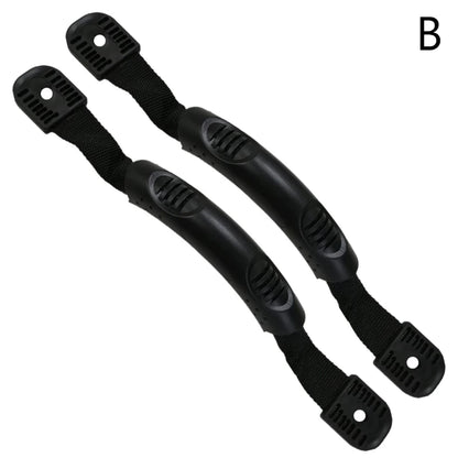 High Grade Kayak Handle: 2Pcs Durable Black Carry Handles for Boat Canoe - Essential Kayaking Accessory