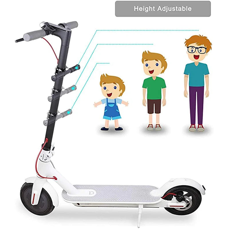 Xiaomi M365 Ninebot ES4 Scooter Children's Safe Handrail: Non-Slip Kid Grip Bar, Adjustable Holder for Electric Scooter