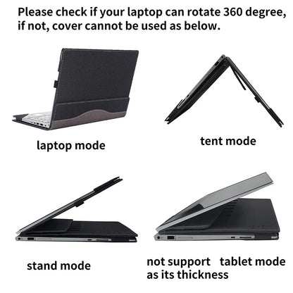 2024 Lenovo Yoga 7 2-in-1 Laptop Case - Fits 14AHP9, 14IML9, 7i Gen 9 14" - Detachable Sleeve Notebook Cover Bag Skin - Ideal Gift