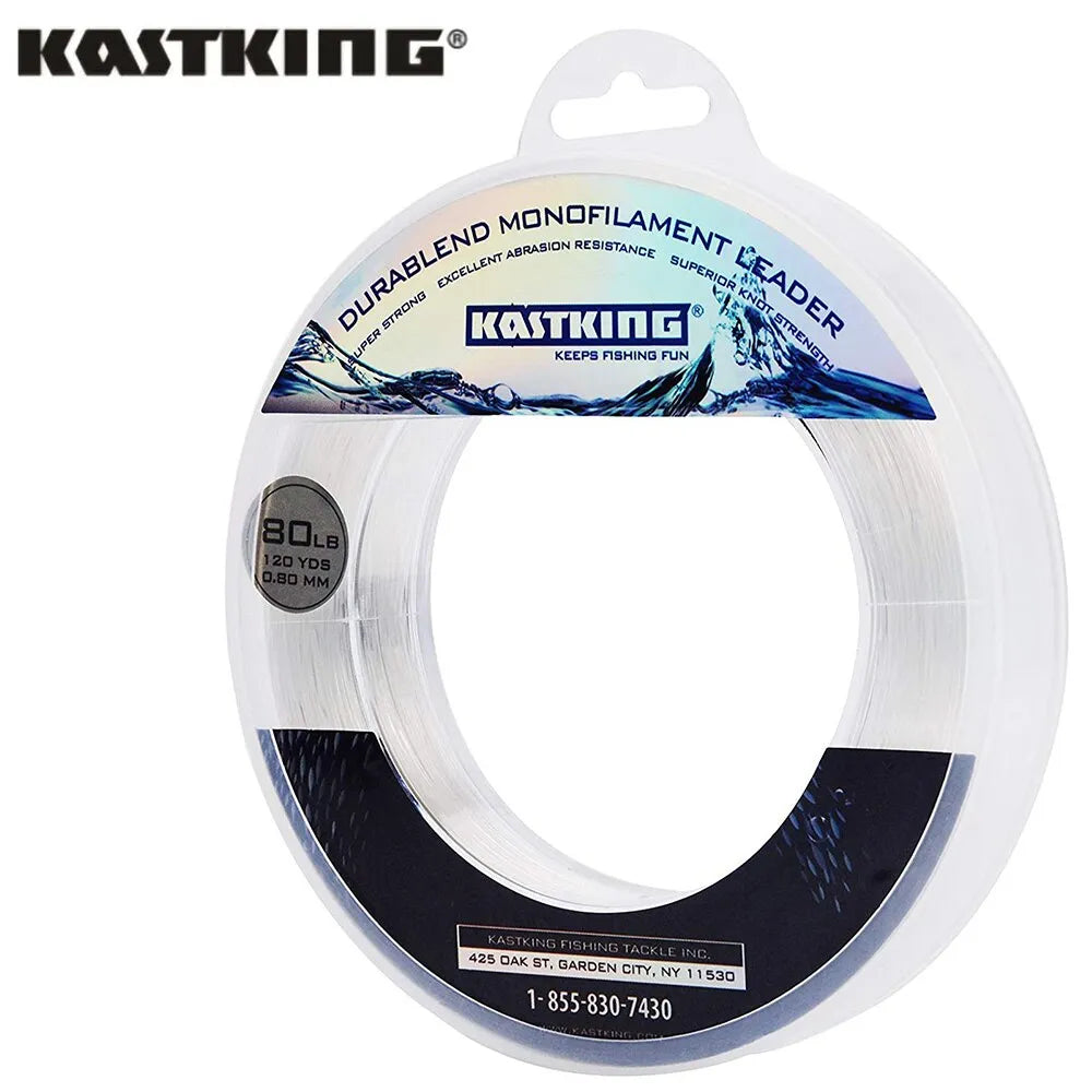 KastKing Nylon Fishing Line: 20-200LB, 110M Length, 0.40-1.40mm Diameter - Super Strong Monofilament Line for Boat Fishing